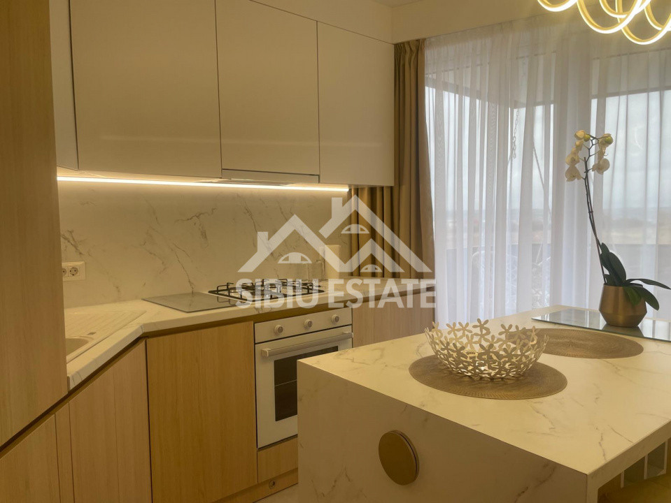 Garsoniera de LUX de inchiriat, etaj 1, mobilata si utilata premium