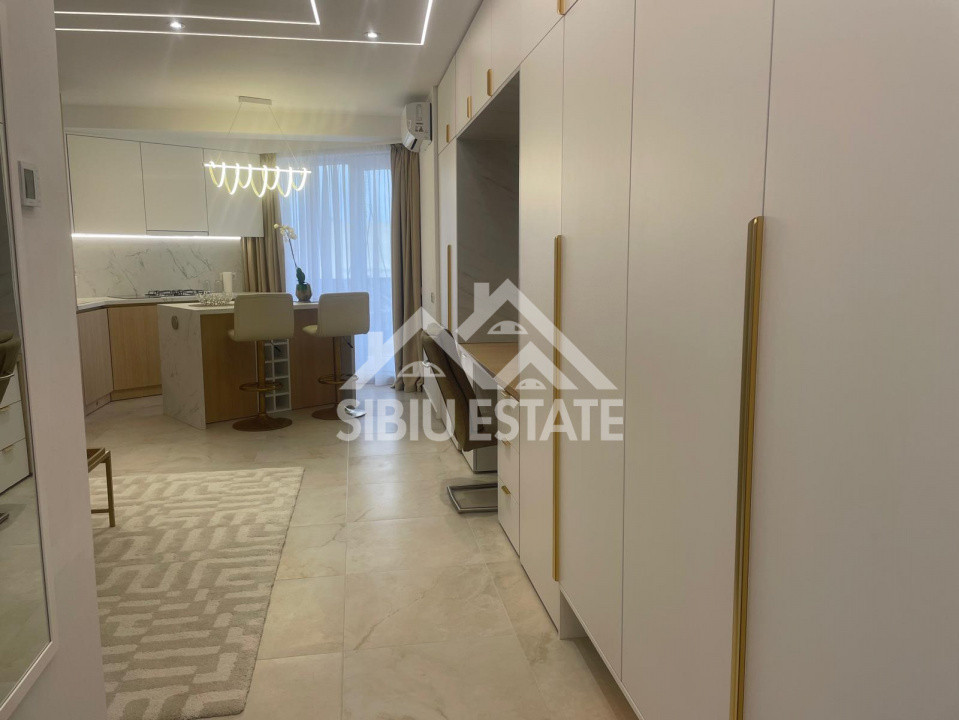 Garsoniera de LUX de inchiriat, etaj 1, mobilata si utilata premium