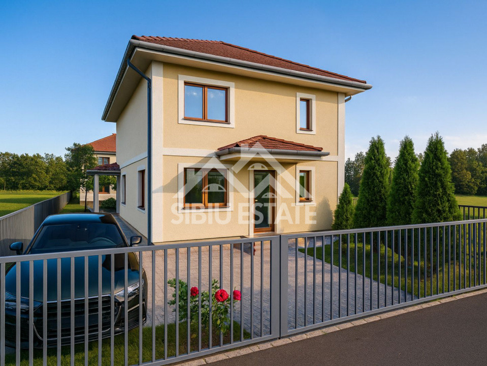 Casa individuala Selimbar, teren 420 mp