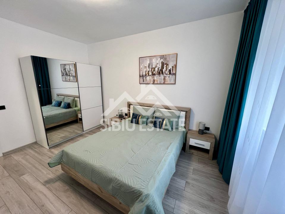 Apartament 1 camera - modern, balcon și parcare – Zona Brana