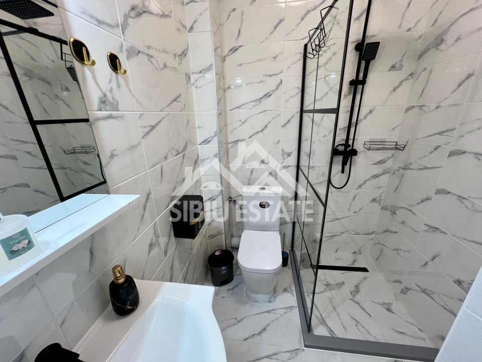 Apartament 1 camera - modern, balcon și parcare – Zona Brana