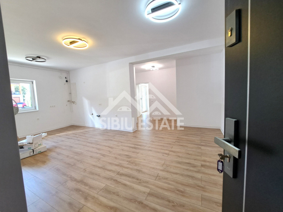 Apartament cu gradina Selimbar 61 mp
