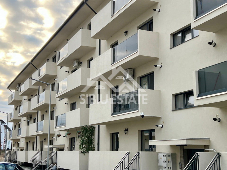 Apartament cu gradina, 3 camere, balcon, Finalizat Intabulat 