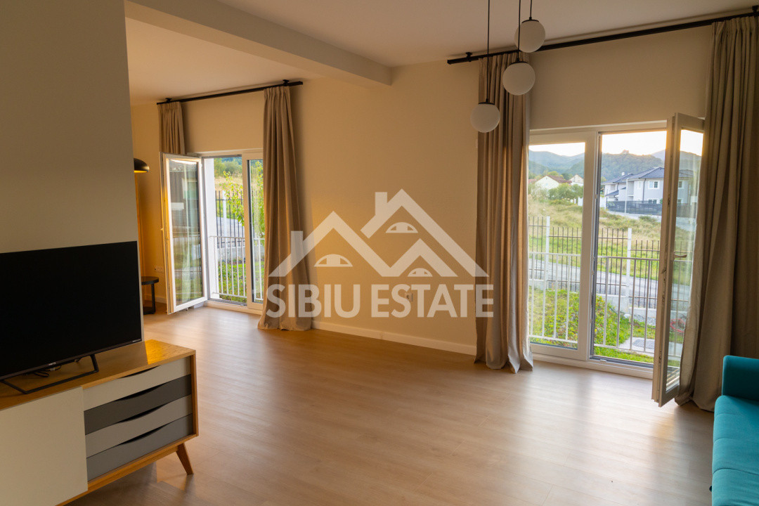 Casa individuala de inchiriat , moderna, prima inchiriere, - Cisnadioara 