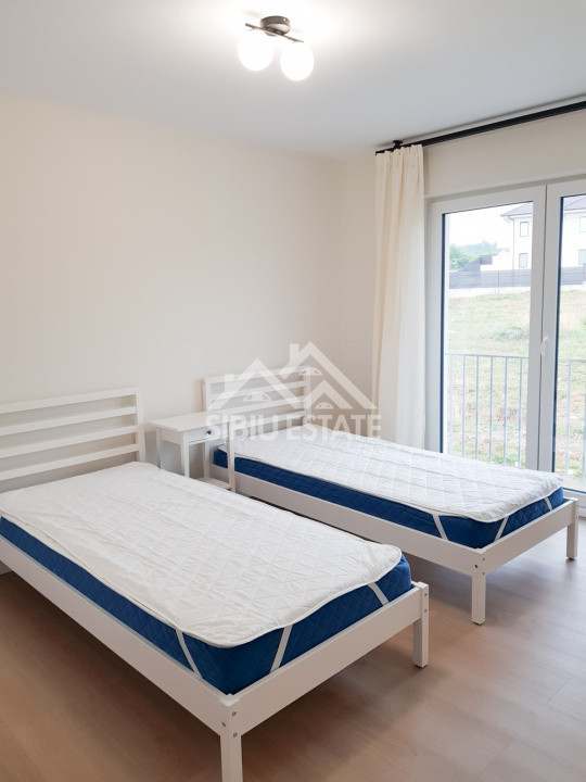 Casa individuala de inchiriat , moderna, prima inchiriere, - Cisnadioara 