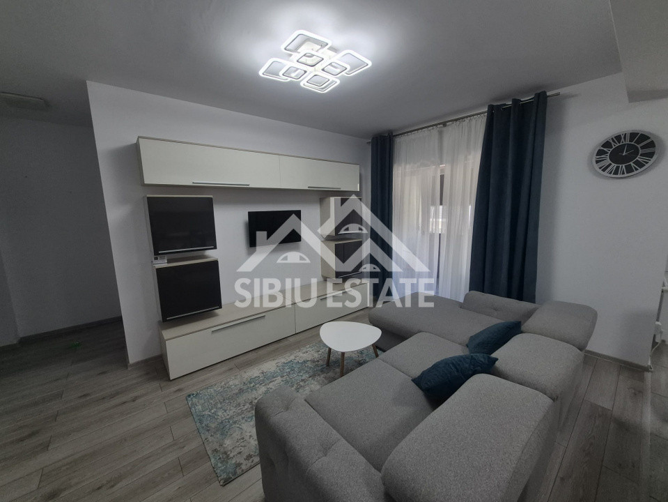 Apartament de inchiriat cu 3 camere,mobilat si utilat, loc de parcarare Selimbar