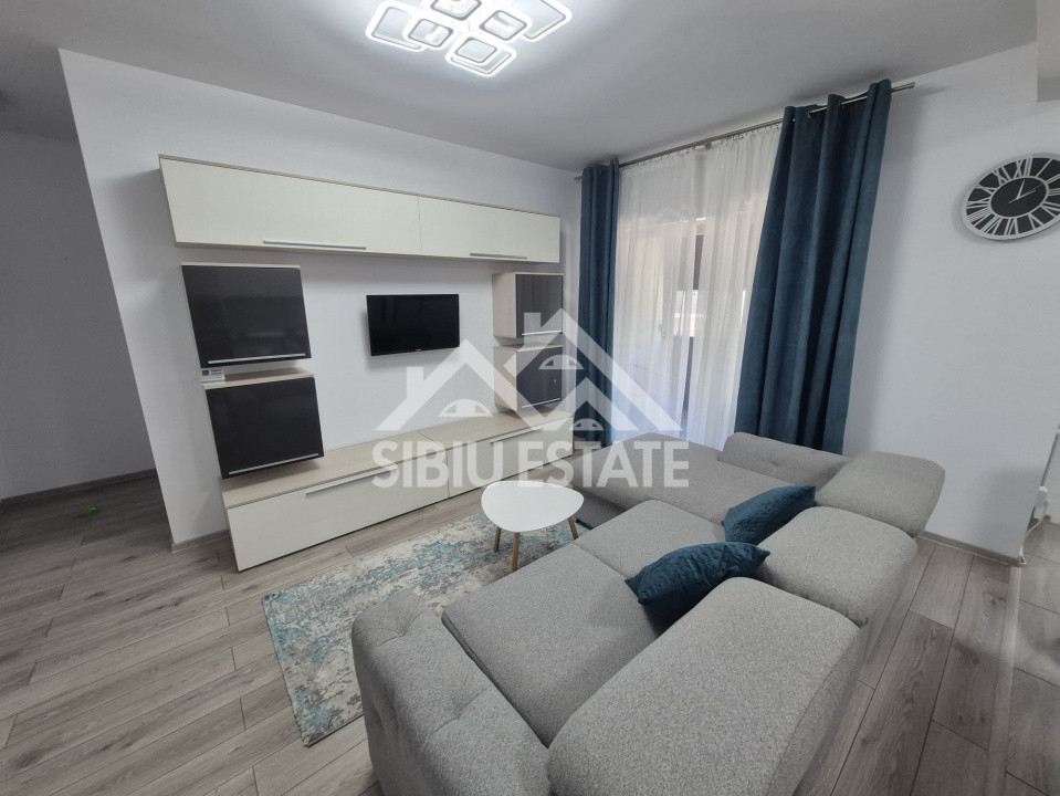 Apartament de inchiriat cu 3 camere,mobilat si utilat, loc de parcarare Selimbar
