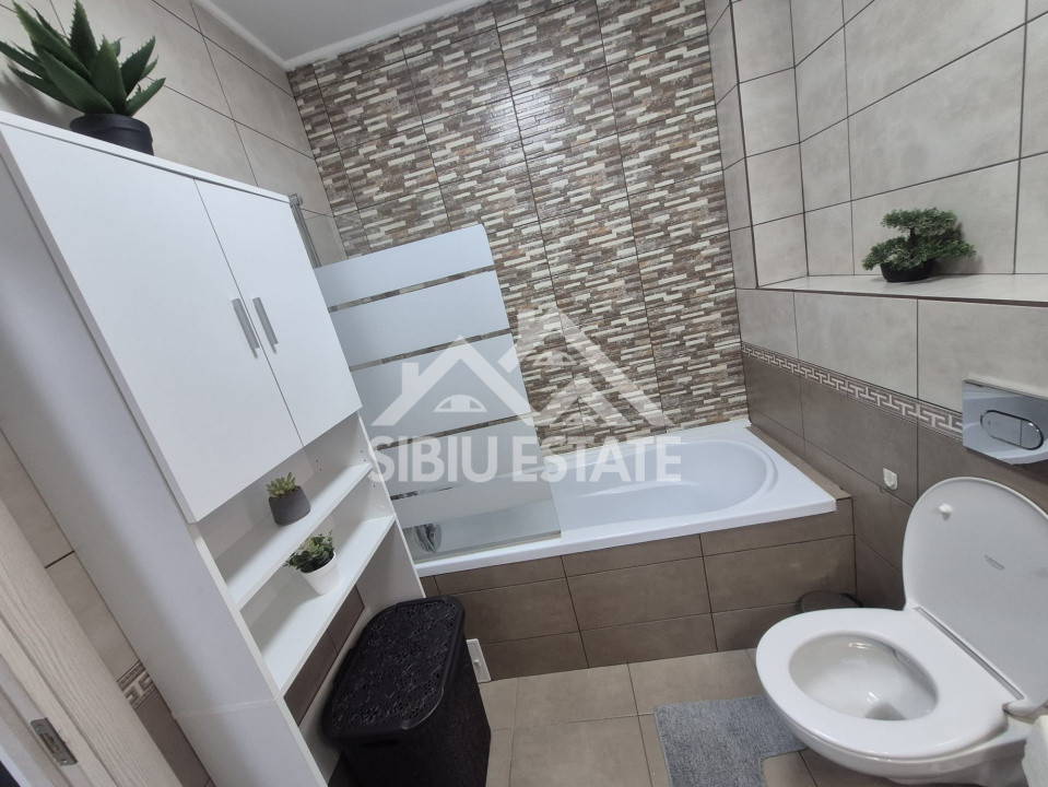 Apartament de inchiriat cu 3 camere,mobilat si utilat, loc de parcarare Selimbar