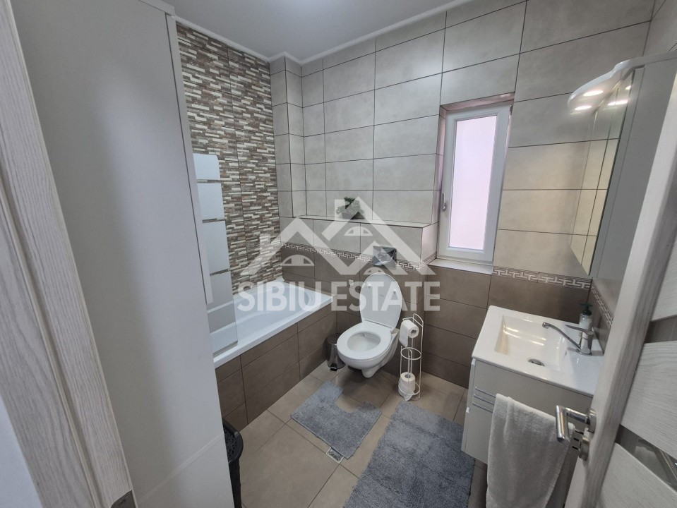 Apartament de inchiriat cu 3 camere,mobilat si utilat, loc de parcarare Selimbar