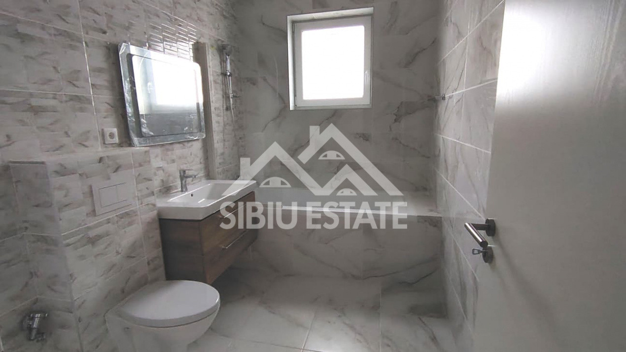 Casa noua de inchiriat, 4 camere, 2 bai, Sibiu Calea Cisnadiei