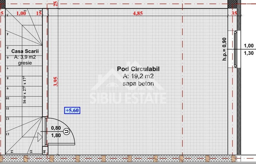 Casa noua de inchiriat, 4 camere, 2 bai, Sibiu Calea Cisnadiei