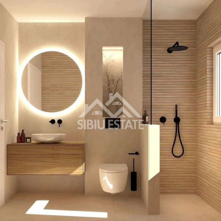 Casa si curte Selimbar central, 4 camere, 2 bai