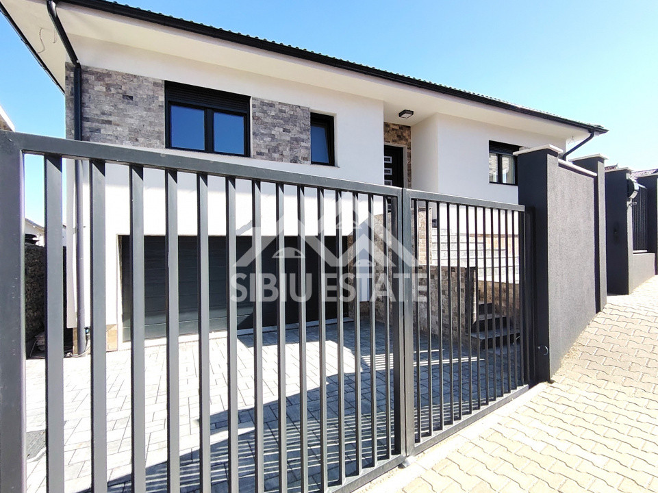 Casa noua Sibiu, Selimbar, garaj, pivnita, curte mare