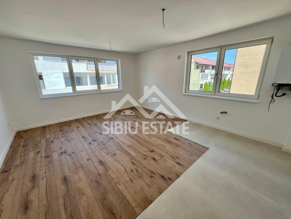 Apartament  2 camere,finisat la cheie, TVA inclus Selimbar, Comision 0