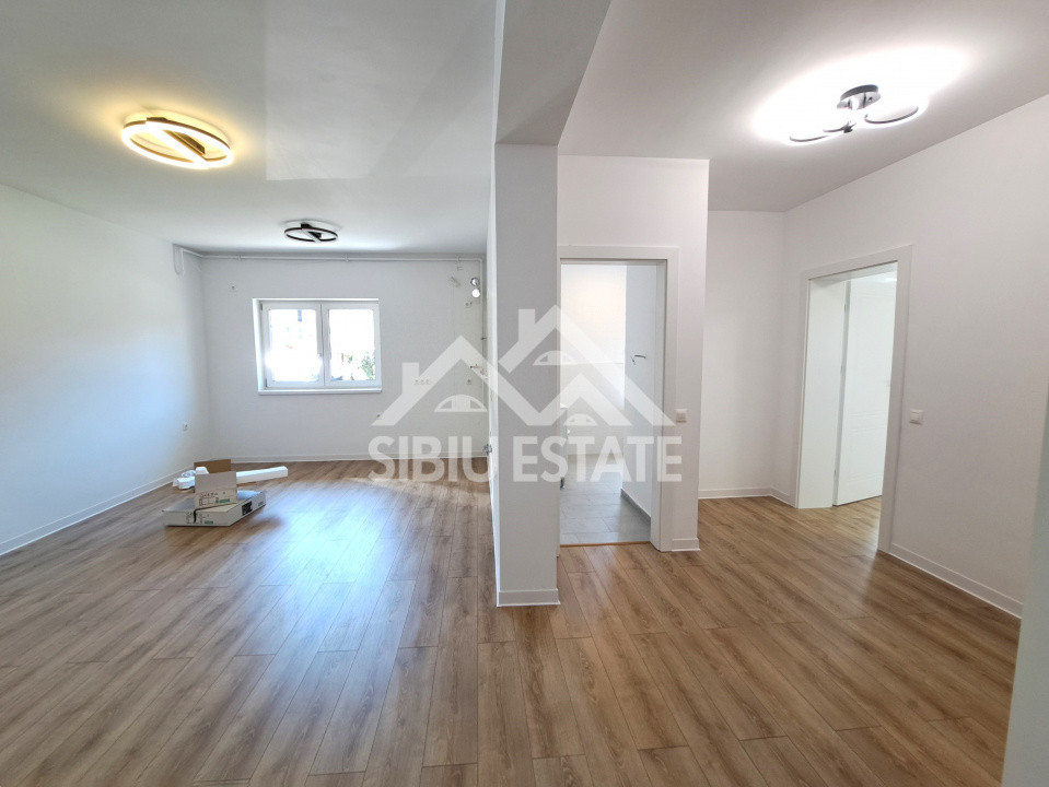 Apartament 61 mp modern finisat la cheie, gradina si terasa Selimbar 