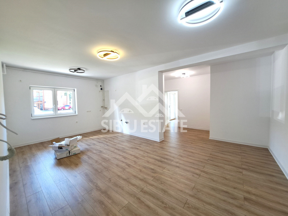 Apartament 61 mp modern finisat la cheie, gradina si terasa Selimbar 