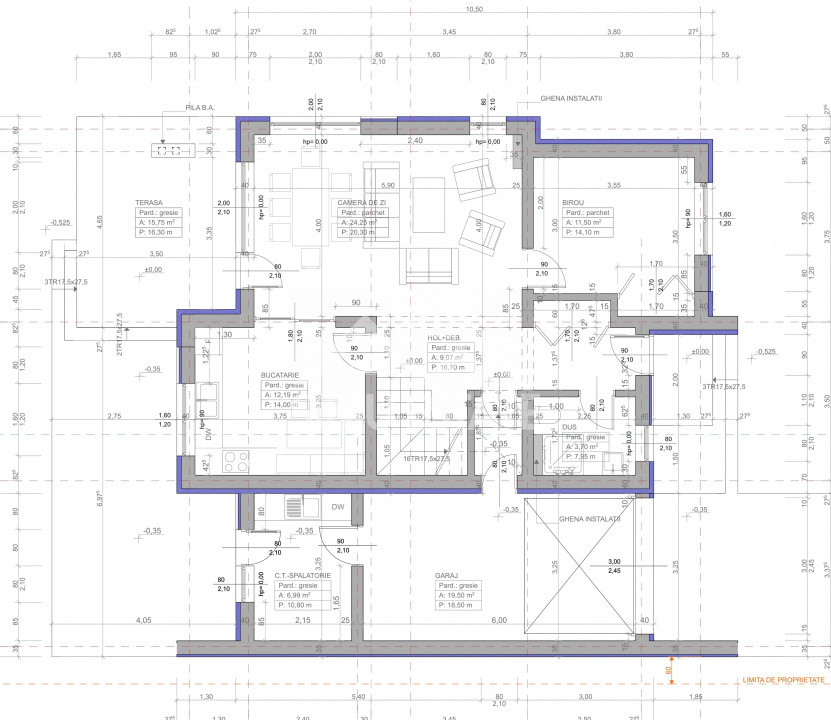 Casa NOUA Selimbar, 3 bai, garaj, teren 550 mp