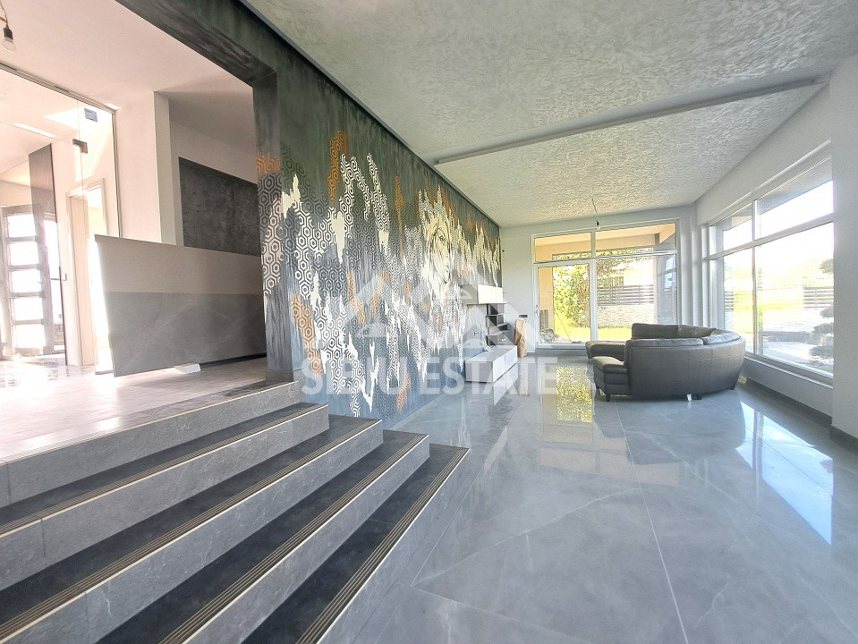 Casa Sibiu Cisnadioara, garaj, piscina, terase panoramice