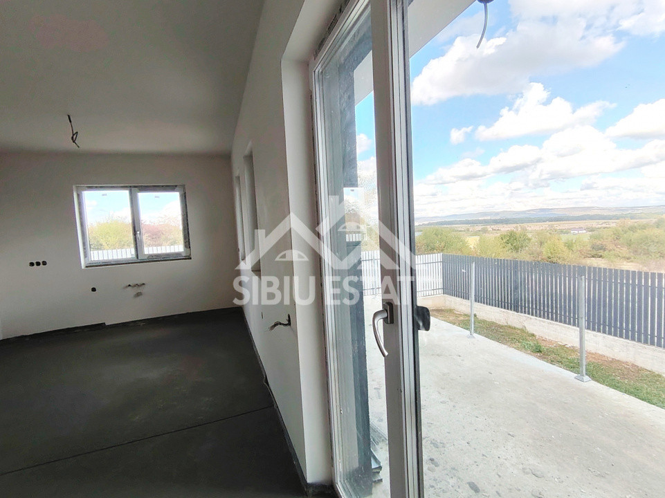 Casa noua cu pivnita si terasa Sibiu Calea Cisnadiei