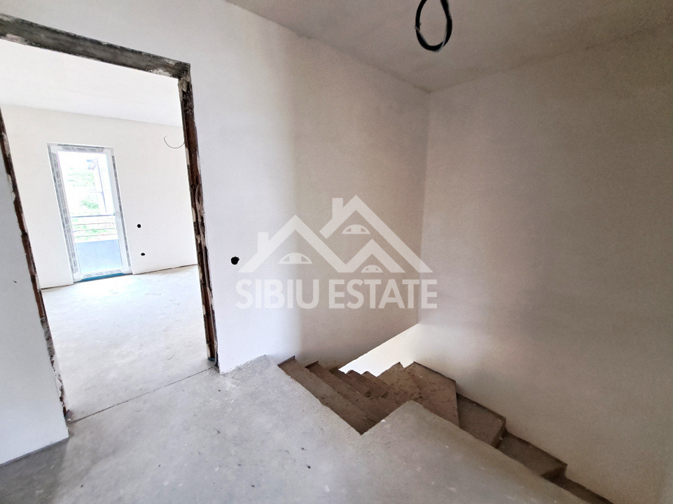 Casa noua cu pivnita si terasa Sibiu Calea Cisnadiei