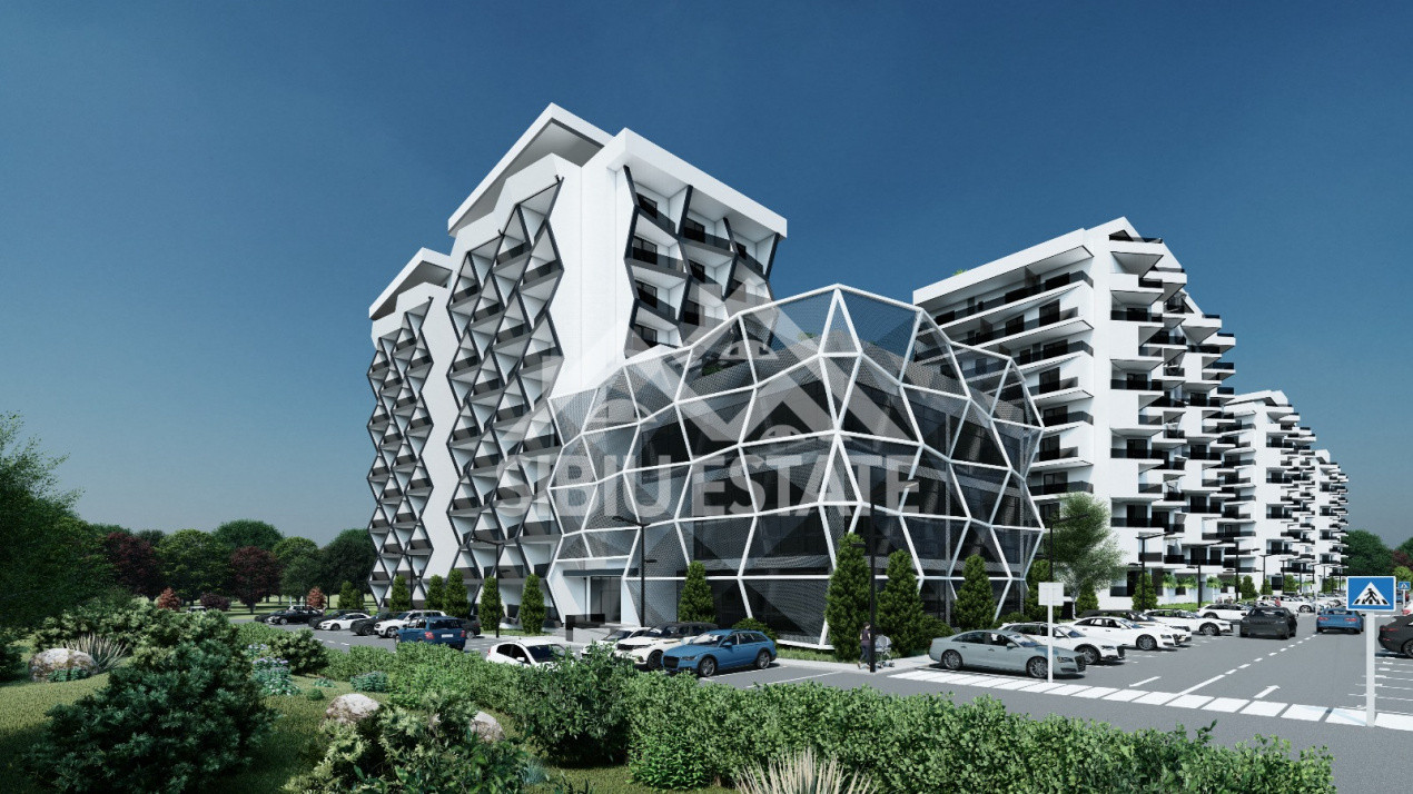 Apartament cu 4 camere,Terasa 117 mp.-Design avangardist și confort contemporan 