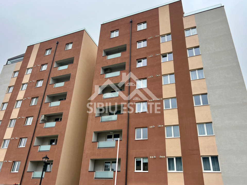 Apartament cu 2 camere, balcon+logie, s.utila 59,75 mp.-  loc de parcare 