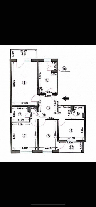 Apartament 4 camere etaj 1, Sibiu - Vasile Aaron Comision 0%