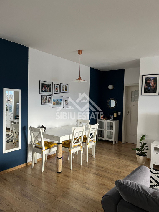 Apartament decomandat cu 3 camere 72. mp - mobilat, utilat- Cartier Kogălniceanu