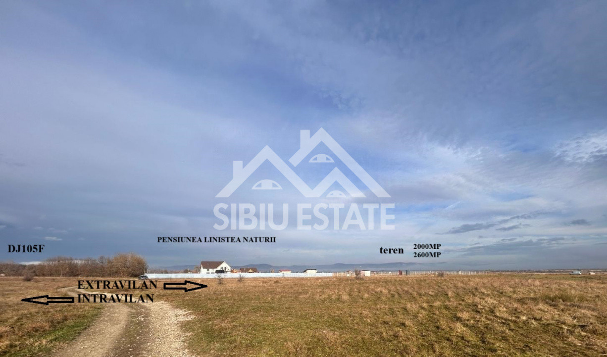 Teren Valea Avrigului - zona turistica 2000mp