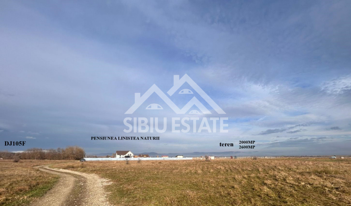 Teren Valea Avrigului - zona turistica 2000mp