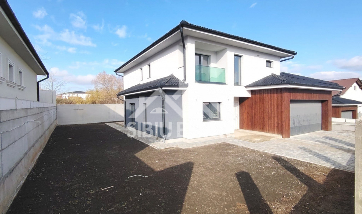 Casa individuala SIBIU, Selimbar, camere mari, 4 bai, garaj 