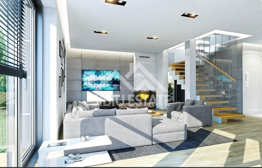 Casa individuala SIBIU, Selimbar, camere mari, 4 bai, garaj 