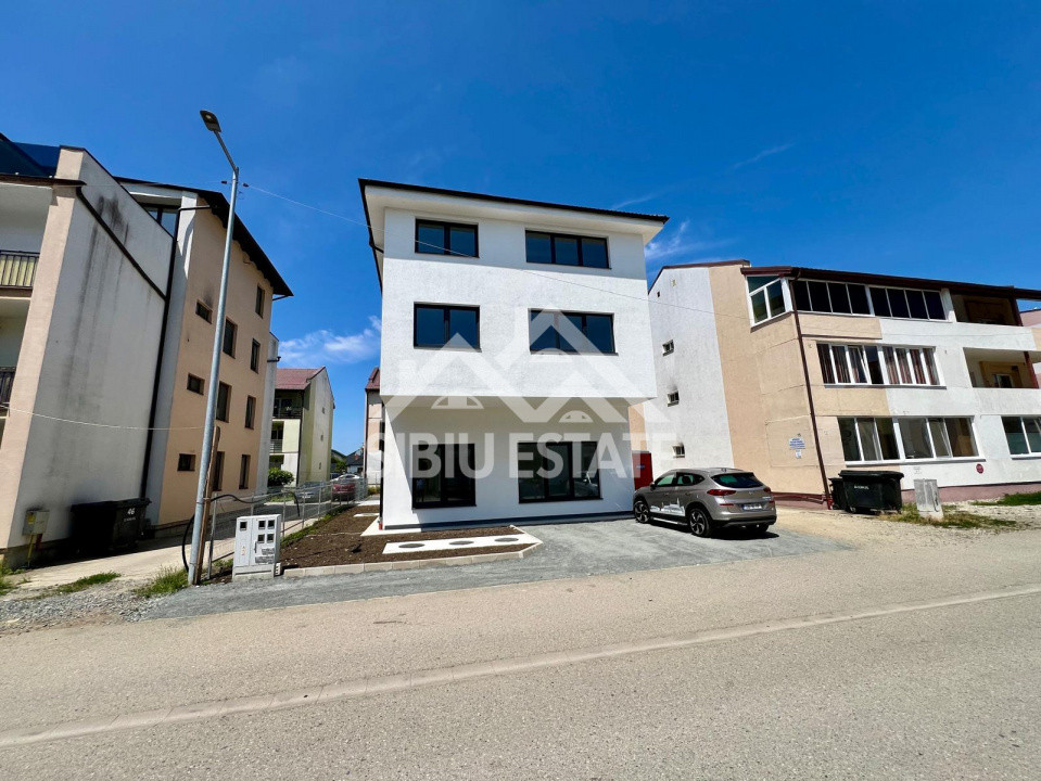 Apartament cu 3 camere,finisat la cheie, parter -Selimbar, Comision 0