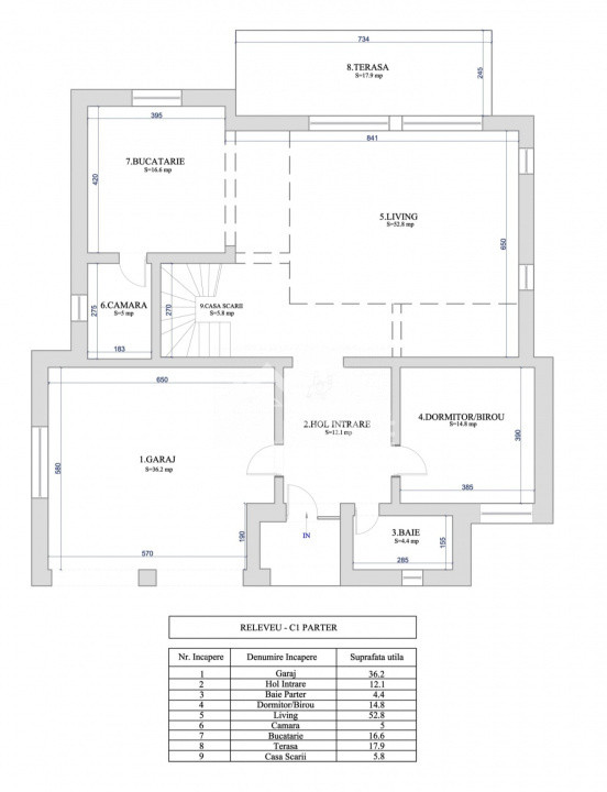 Casa moderna cu garaj si 5 camere Selimbar