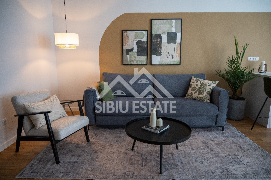 Apartament de LUX de  inchiriat cu 2 camere, loc de parcare -mobilat si utilat