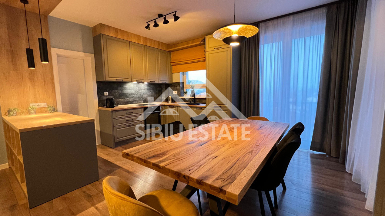 Apartament PREMIUM de inchiriat cu 2 camere, mobilat utilat