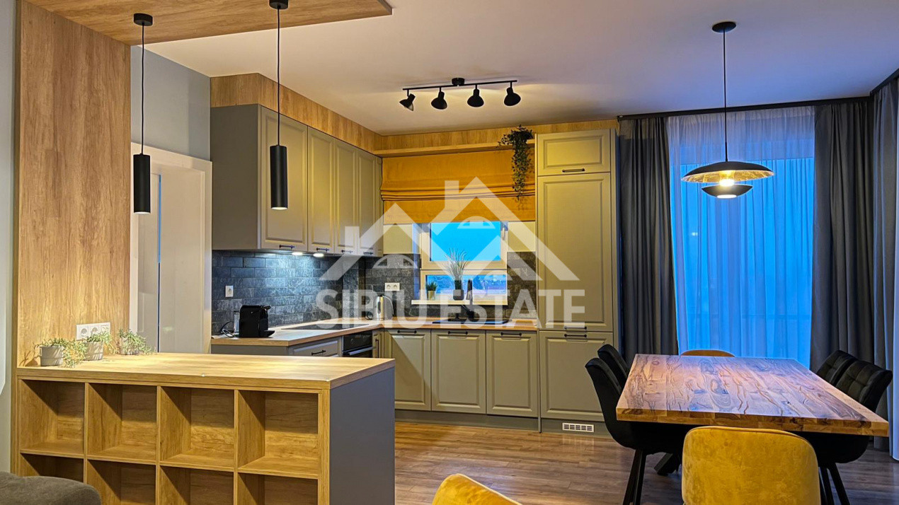 Apartament PREMIUM de inchiriat cu 2 camere, mobilat utilat