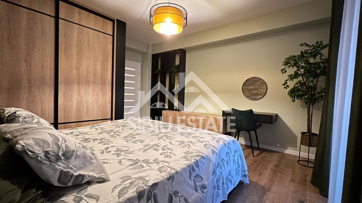 Apartament PREMIUM de inchiriat cu 2 camere, mobilat utilat