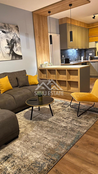 Apartament PREMIUM de inchiriat cu 2 camere, mobilat utilat