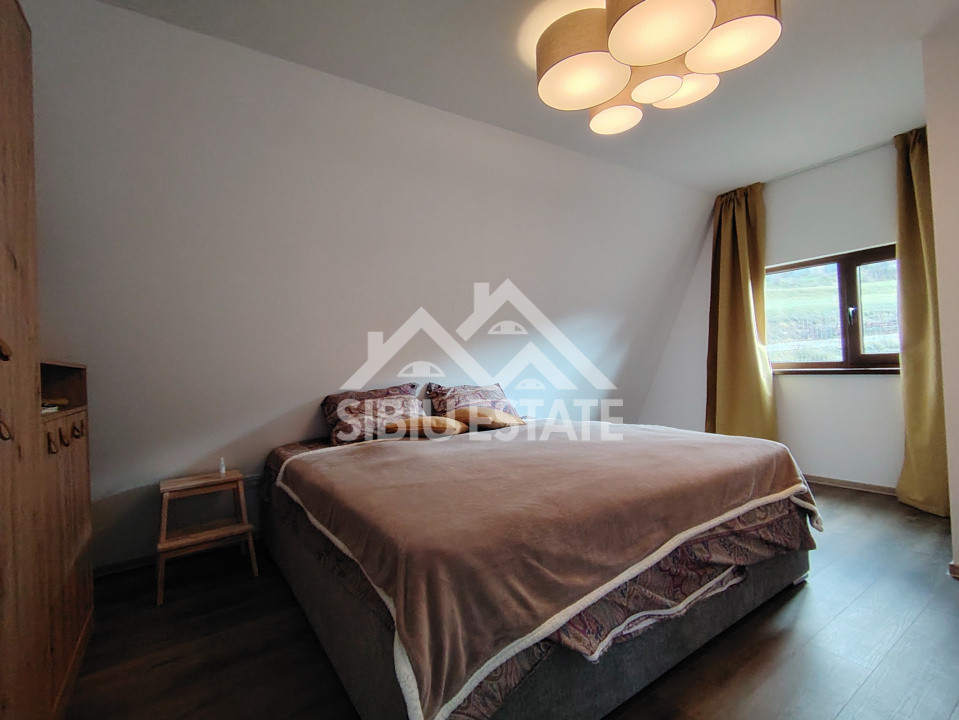 Casa de inchiriat Sibiu Gura Raului, teren 1100mp