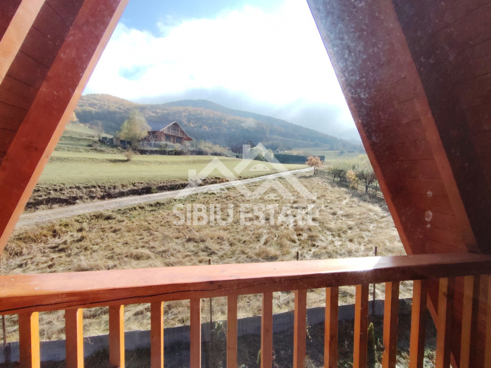Casa de inchiriat Sibiu Gura Raului, teren 1100mp