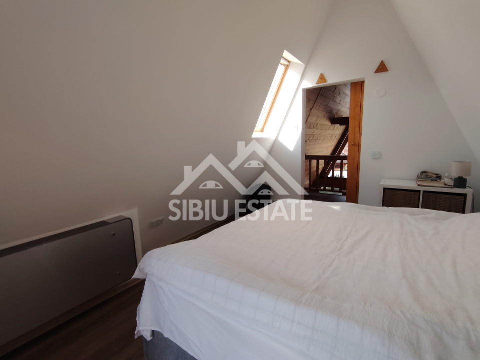 Casa de inchiriat Sibiu Gura Raului, teren 1100mp