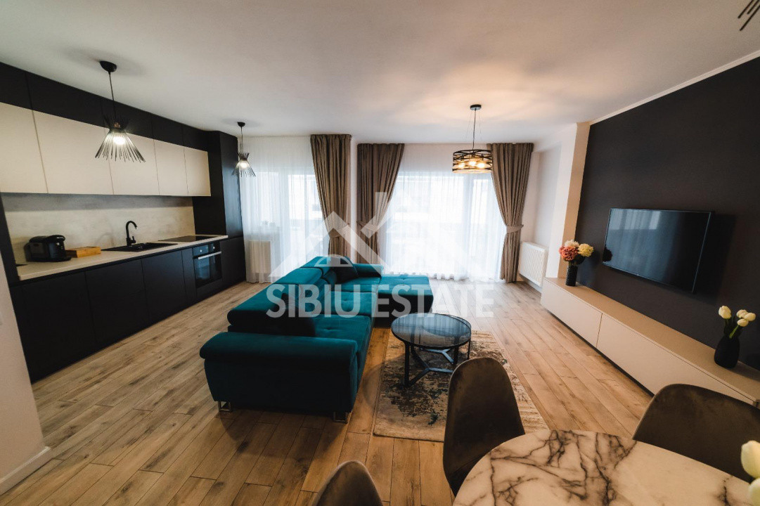 Apartament de lux 3 camere, parcare Cartier Kogalniceanu Piata Cluj 