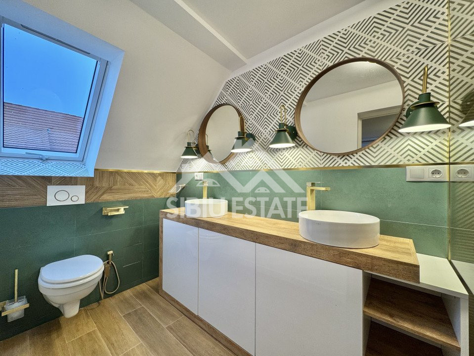 Casă de închiriat ,elegantă, spațioasă, complet renovata Turnisor