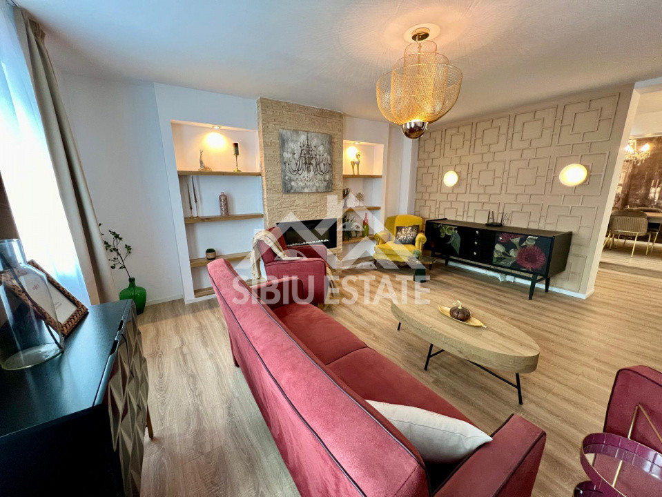 Casă de închiriat ,elegantă, spațioasă, complet renovata Turnisor