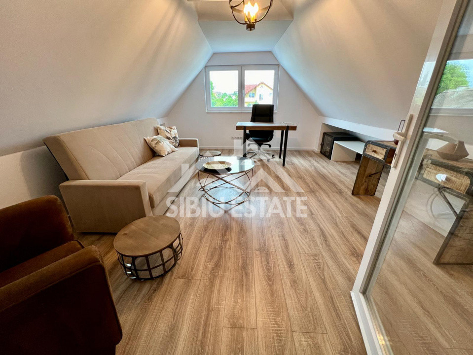 Casă de închiriat ,elegantă, spațioasă, complet renovata Turnisor