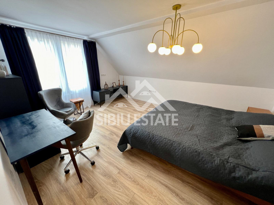Casă de închiriat ,elegantă, spațioasă, complet renovata Turnisor