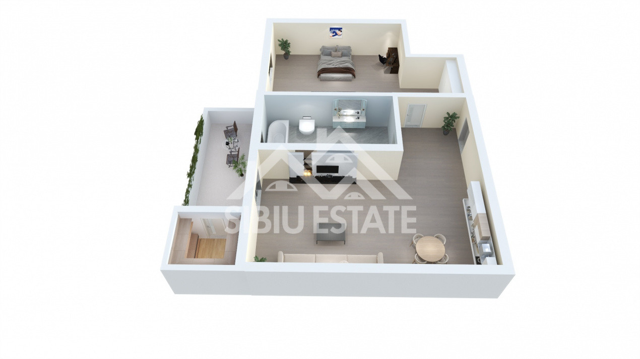 Apartament 2 camere – Zona Lacul lui Binder