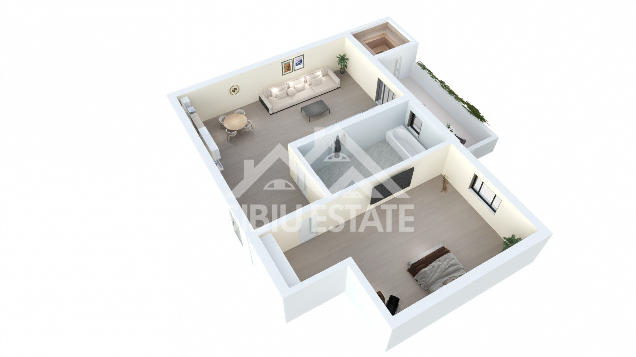 Apartament 2 camere – Zona Lacul lui Binder