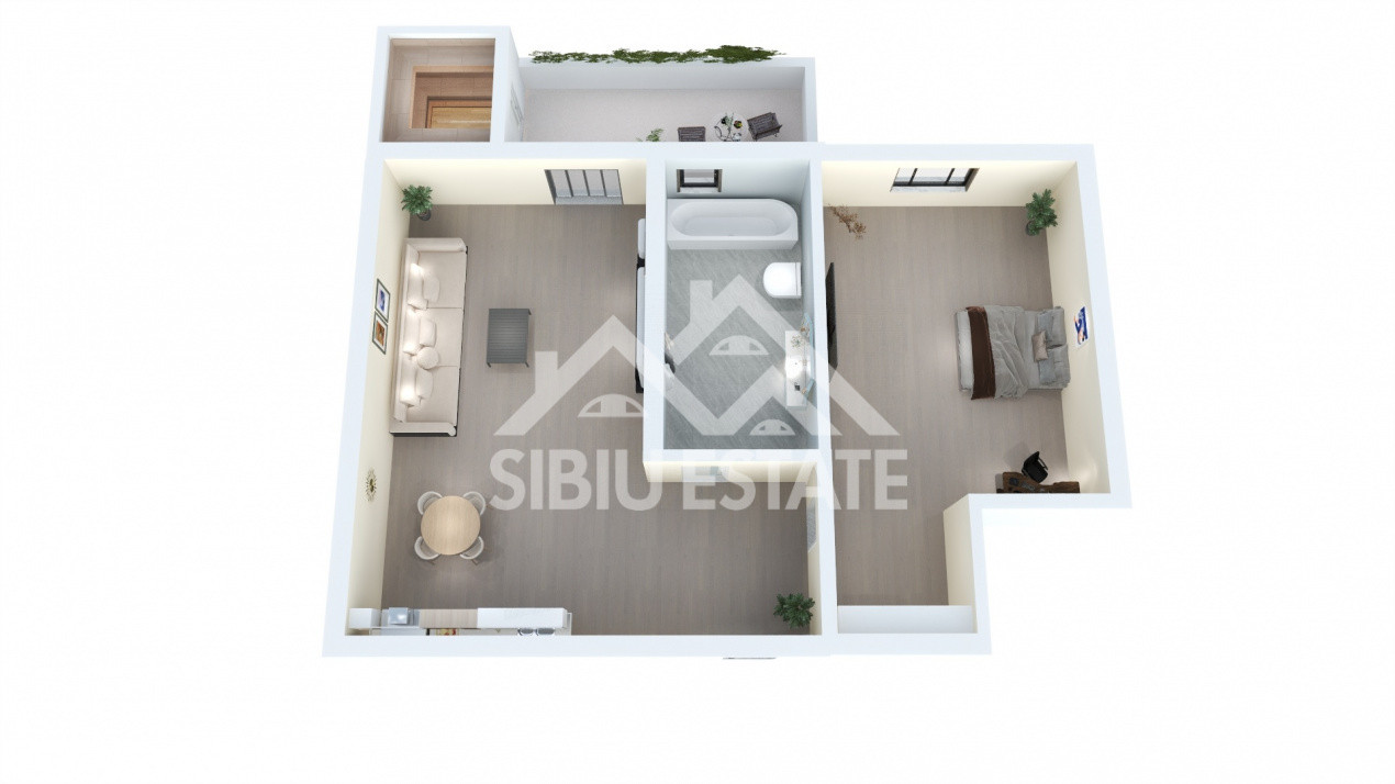 Apartament 2 camere – Zona Lacul lui Binder